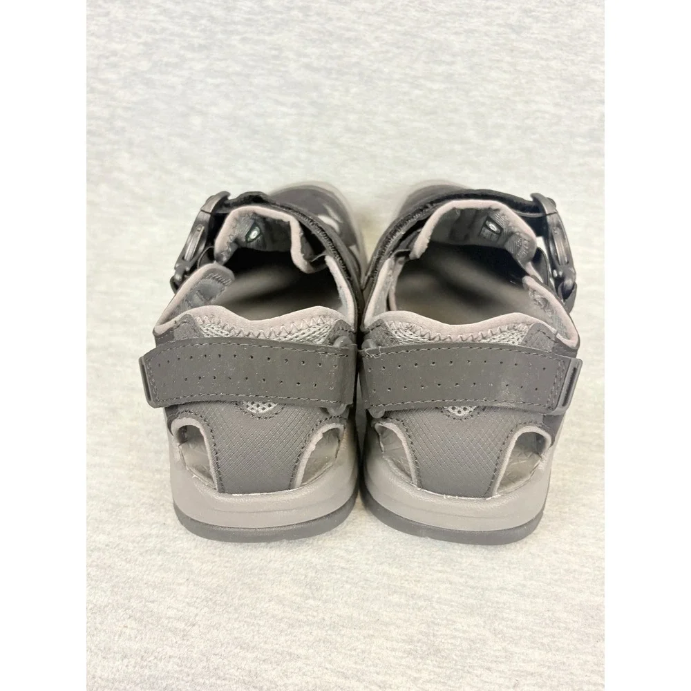 Teva Omnium 2 Water Hiking Shoes Mens * Black Grey Hybrid Sandals 1019180